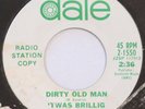 TWAS BRILLIG Dirty Old Man /This Week’s Children DATE 45 garage fuzz punk HEAR