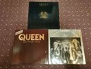 3 LP & 2 Maxi Singles Vinyl Queen Greatest Hits + II The Game Barcelona Shove It