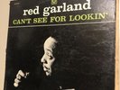 RED GARLAND Can't See For Lookin' PRESTIGE LP VG++