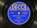 78 RPM -- Sleepy John Estes (2 guitars), Decca 7442, EE+ Blues