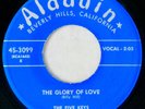 ALADDIN 3099 Five Keys Orig RARE R&B Doo Top 45 Mint Minus The Glory Of Love