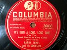 HARRY JAMES Its Been A Long Long Time COLUMBIA 36838 AVENGERS ENDGAME JAZZ 78 V+