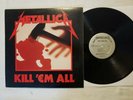 Metallica - Kill Em All -VG++/VG++ Sleeve 1983 1ST Trash Metal Megaforce MRI-069