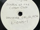 DUKE ELLINGTON Scattin' at the Cotton Club  L 0375-1 TEST PRESS 10