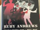 Northern Soul Records.Ruby Andrews.Just Loving You.Hey Boy