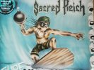 SACRED REICH SURF NICARAGUA AQUA BLUE/BLACK SPLATTER VINYL NEW&SEALED