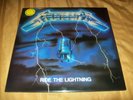 SEALED METALLICA Ride The Lightning LP LIMITED EDITION YELLOW Vinyl RR NEW