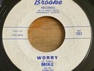 Mike and The Ramblers -Worry- Popcorn Rocker 45 on Brooke - Hear