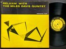 MILES DAVIS Relaxin' LP PRESTIGE PRLP 7129 MONO W.50th John Coltrane Red Garland