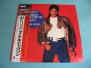 MICHAEL JACKSON Record LP Wanna Be Startin' Somethin' Beat It 1982 Japan OBI