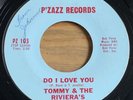 Tommy & The Riviera's -Do I Love You- Sweet Soul Mod Rocker 45 on P'Zazz - Hear