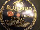 1927 JELLY-ROLL MORTON RED HOT PEPPER The Pearls/Beale Street Blues BLUEBIRD VG+
