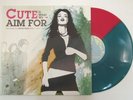 CUTE IS WHAT WE AIM FOR SAME OLD RUSH HOT TOPIC PINK & SEA BLUE COLORED VINYL