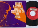 JOHNNY CASH Flesh And Blood 1970 National Teleproductions Corp PROMO Sleeve + 45