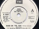 Paul McCartney & Wings-Band On The Run-UK Demo DJ Edit 7” Vinyl 1973
