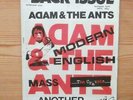 BACK ISSUE #4 UK 1980 ORIG PUNK FANZINE ANOTHER PRETTY FACE ADAM ANT DAMNED TOH