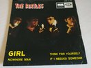 THE BEATLES - Girl / Nowhere Man 7