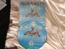 IRON MAIDEN SEVENTH SON OF A SEVENTH SON PICTURE DISC LP COMPLETE WITH BANNER