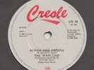COSMIC DISCO /SYNTH / ELECTRO  THE WARLORD -- ALPHA AND OMEGA-- UK  7
