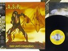 W.A.S.P LAST COMMAND CAPITOL ECS-91134 Japan OBI VINYL LP
