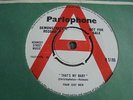 Four Just Men - That's My Baby 1964 UK 45 PARLOPHONE DEMO EX+ MOD WIMPLE WINCH