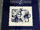 LP VINYL ALBUM CHINA CRISIS FLAUNT THE INPERFECTION UK 1ST PRESS EX/EX