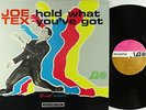 Joe Tex - Hold What You've Got LP - Atlantic Mono DG VG+