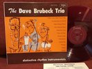 Dave Brubeck Trio- Distinctive Rhythm Instrumentals- LP- Fantasy 3205 Red Vinyl