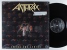ANTHRAX Among The Living ISLAND LP VG++ SHRINK ^
