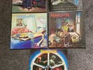 Marillion Fish Script Fugazi Real Reel Misplaced Clutching 5 Vinyl LP Complete