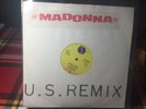 Madonna 12in Vinyl Single, Lucky Star (U.S. Remix)VG ...RARE ...W 9522(T)