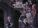 Mad Monster Party Soundtrack - Yellow/Pink Hunchback / Green/Black Dracula Vinyl