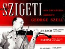 PHILIPS MINIGROOVE - SZIGETI - BACH, TARTINI, HANDEL CONCERTOS & SONATAS - EX+