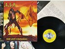 W.A.S.P LAST COMMAND CAPITOL ECS-91134 Japan OBI VINYL LP