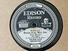 1925 78 RPM  EDISON diamond disc 51622 Golden Gate Orchestra Jazz fox trots V++