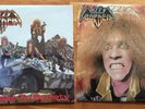 2 1980's  LIZZY BORDEN LP VINYL RECORDS Terror Rising/Menace To Society - MINT