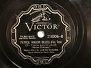JAZZ HENRY ALLEN JR. ORCHESTRA Patrol Wagon Blues VICTOR 23006