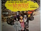 THE MUNSTERS LP Decca 1964 US STEREO SAMPLE COPY Surf Rock Hot Rod 1964