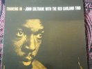 john coltrane/with the red garland trio/lp traneing in/prestige 7123/reissue