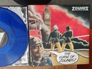 ZOUNDS - The Curse Of Zounds BLUE VINYL Anarcho Punk LP Record
