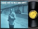 MILES DAVIS Quintet Workin' LP PRESTIGE 7166 RVG DG MONO John Coltrane CLEAN