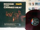 CANNED HEAT BOOGIE WITH LIBERTY LP-8641 Japan RED VINYL VINYL LP