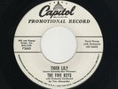 '57 R&B/DooWop FIVE KEYS Tiger Lily/Let There Be You CAPITOL 3660 M- DJ HEAR