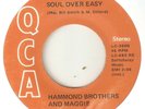 THE SONS OF MOSES Soul Symphony TEXAS RARE HAMMOND BROS QCA NORTHERN SOUL USA 45