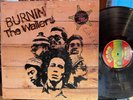 Bob Marley The Wailers Burnin'  | 1973 1st Press | Vinyl=VG+ | Cover=VG+
