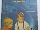 DFGH   YOUR TRIP to DISNEYLAND on RECORDS THEME PARK SOUVENIR Mattel Musical Map