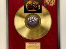 BAND ON THE RUN - PAUL MCCARTNEY VINYL GOLD METALLIZED RECORD IN BLACK FRAME