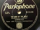 Dennis Cox 1925 IRISH TENOR 78 The Men Of The West PARLOPHONE 3158 MINT- HEAR