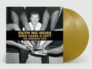 FAITH NO MORE - WHO CARES A LOT? LIMITED EDITION GOLD COLOURED 2LP.