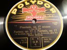 WALTER REHBERG - PHANTASIE, OP. 17  SCHUMANN  RARE 4X78RPM SET POLYDOR  66562-65